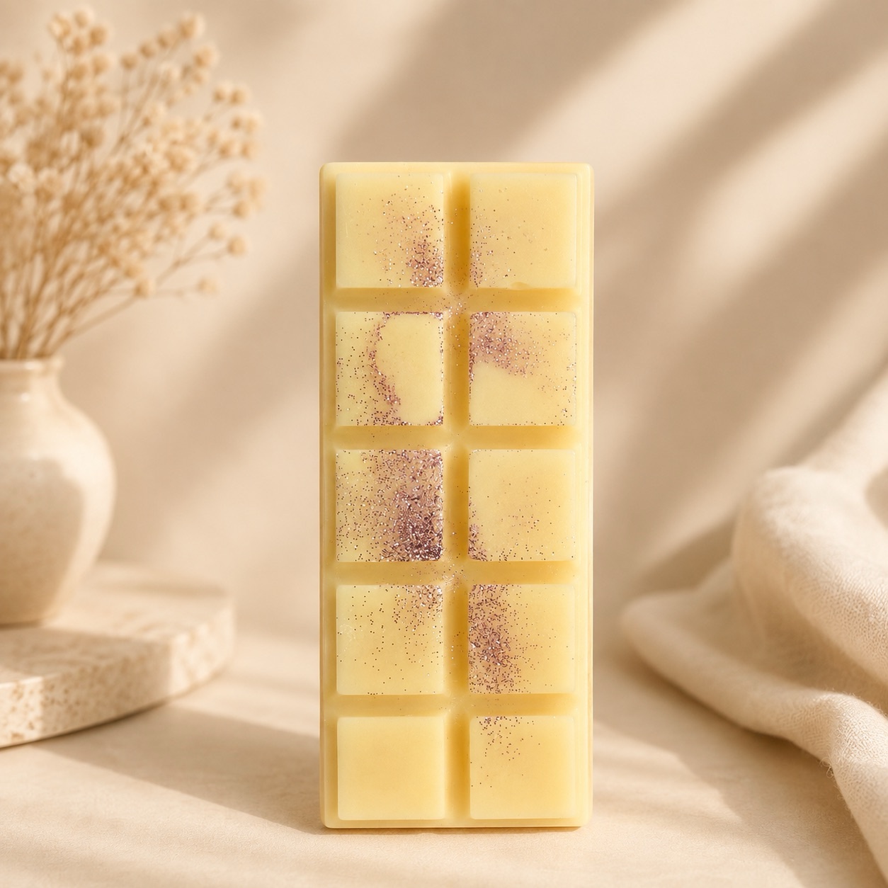 f3f32efc-604c-467f-b272-ab0cfaab0a56 Wax Bar - Peony & Vanilla - Image 1